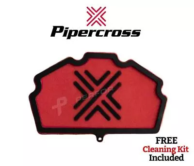 Pipercross Performance Air Filter & C9000 Cleaning Kit Fits Kawasaki Z400 2018> • £45